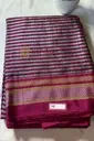 SKL1068 Ilkal Handloom Viscose Cotton Silk Chikki Paras Border Saree 