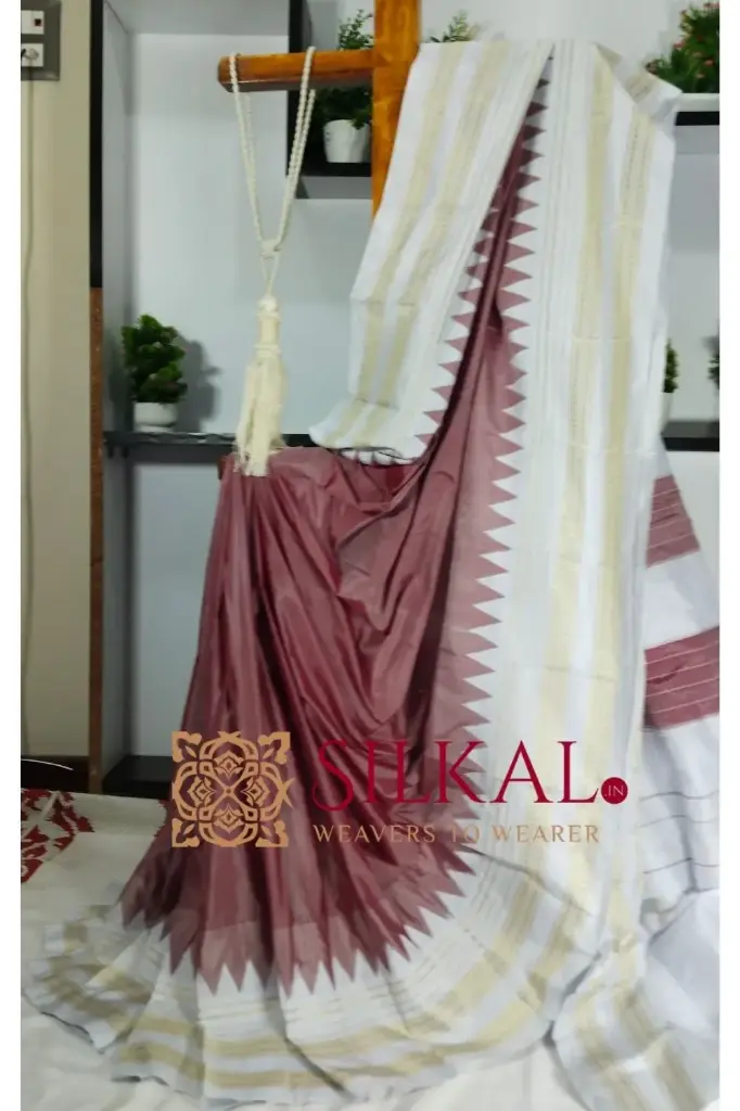 SKL3155 Ilkal Rudhrakshi Naryanpeth Saree 