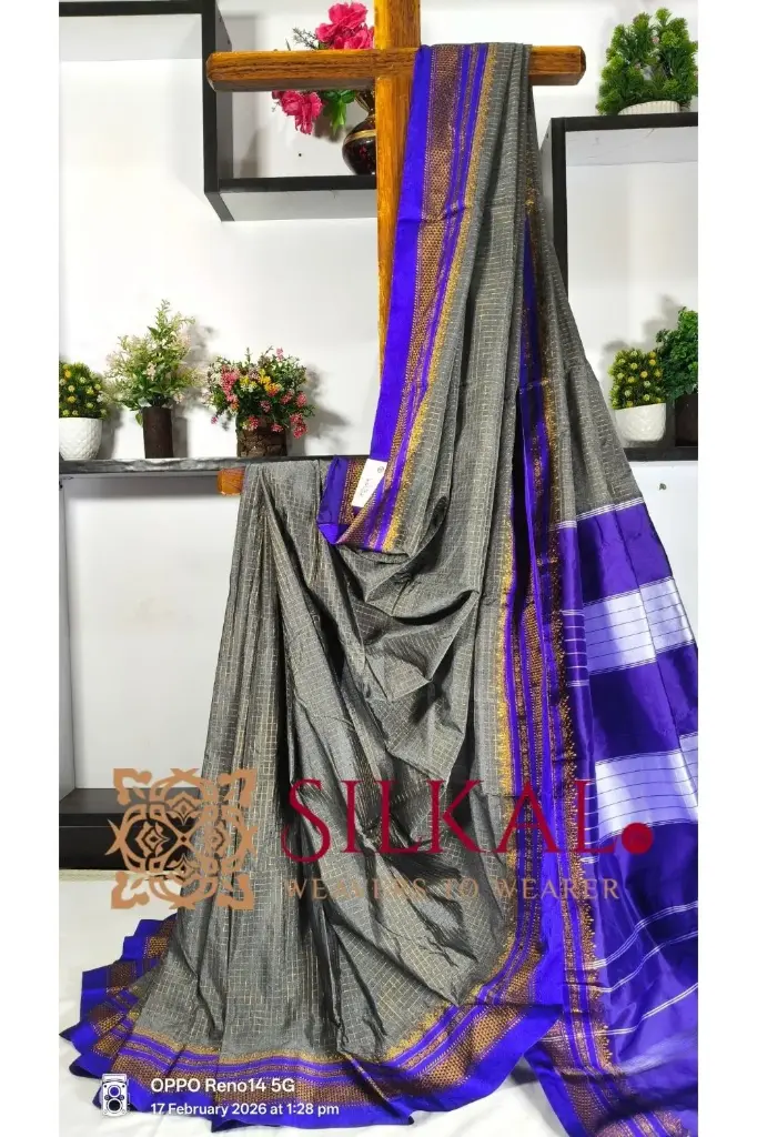 SKL03282 Ilkal Chandrunga Cotton Silk Saree  