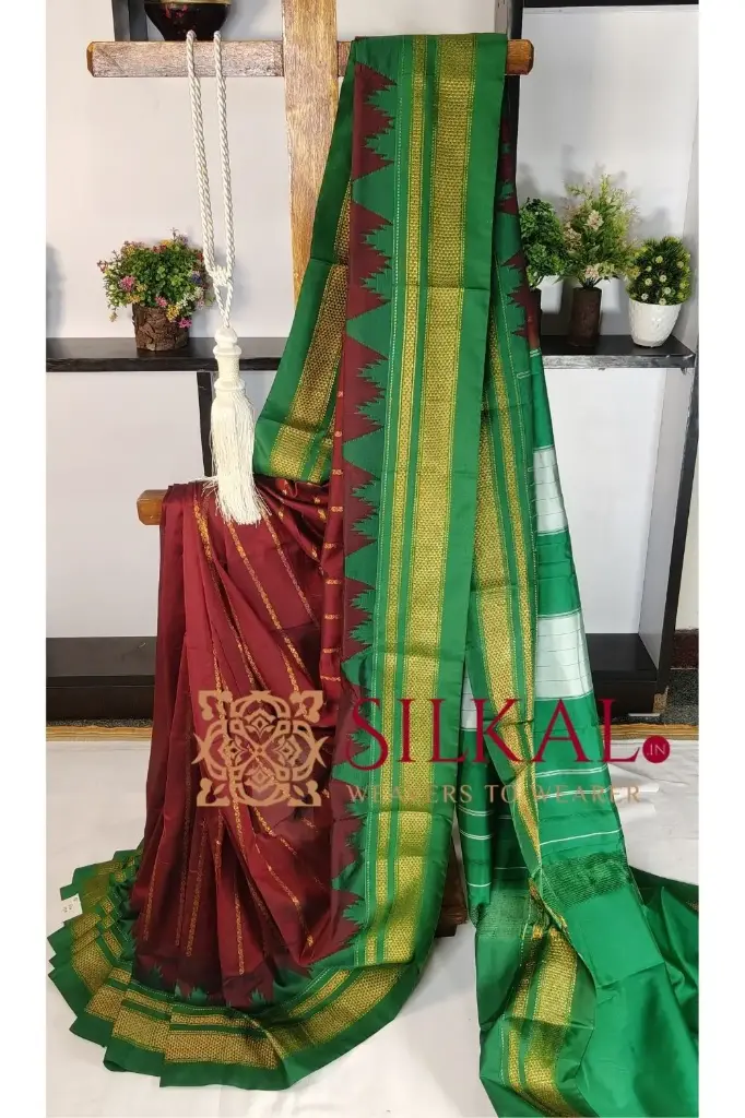 SKL03295 Ilkal Rudhrakshi Naryanpeth Saree  