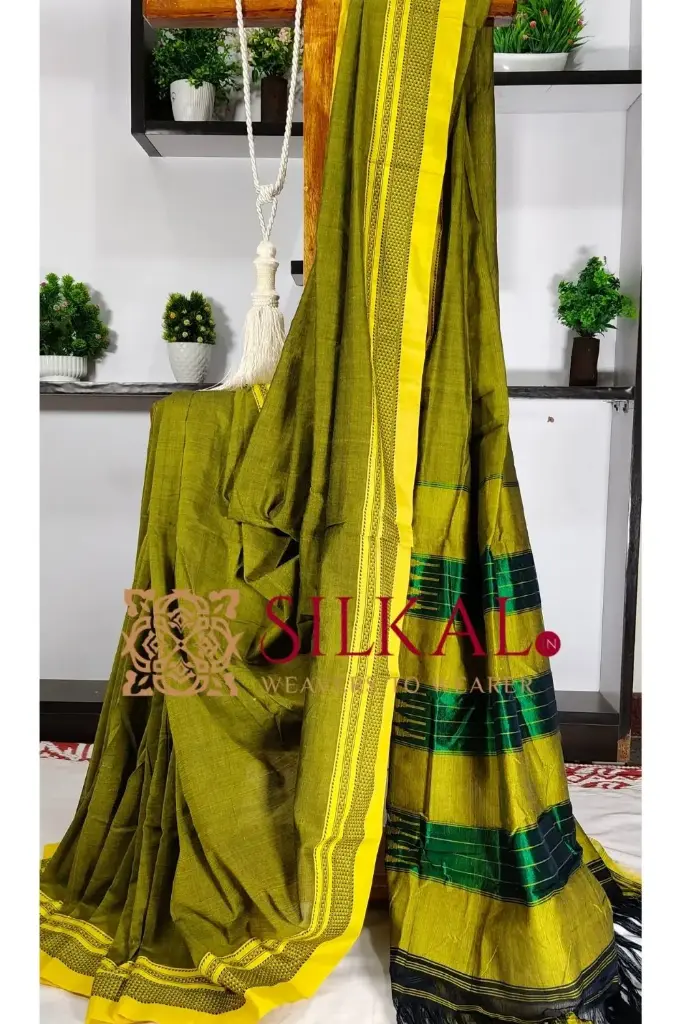 SKL3226 Ilkal Handloom Cotton Silk Saree  