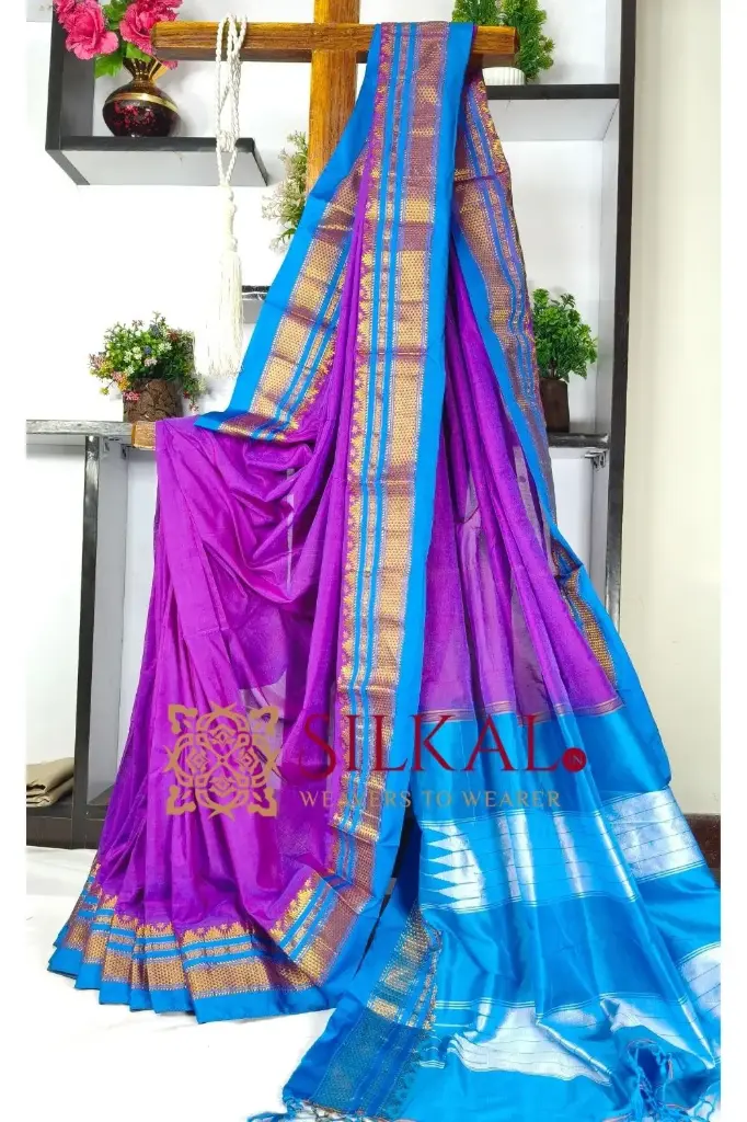 SKL03589 Ilkal Cotton Silk Saree 