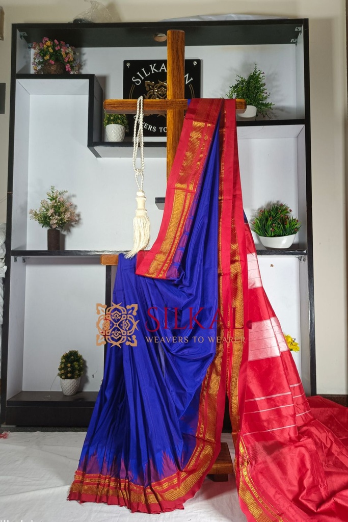 Ilkal Temple Saree