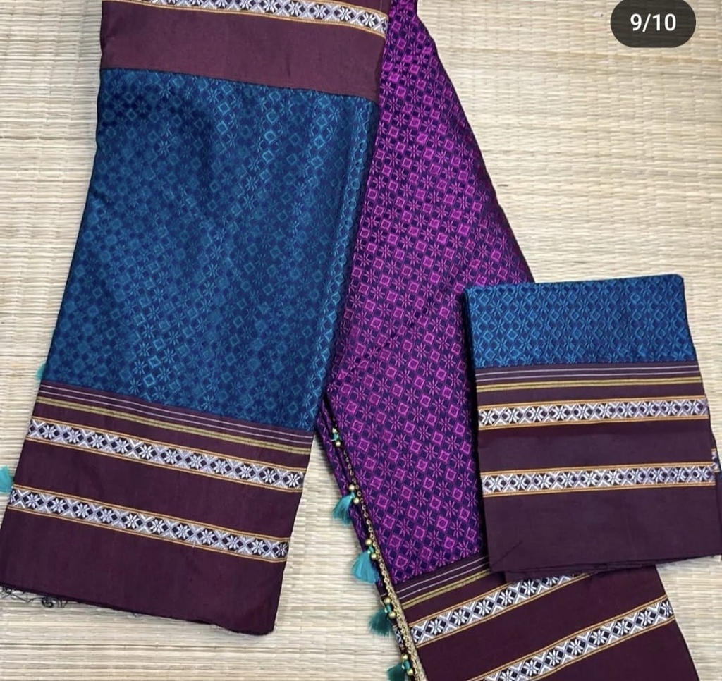 Ilkal Khana Viscose Cotton Mix Saree