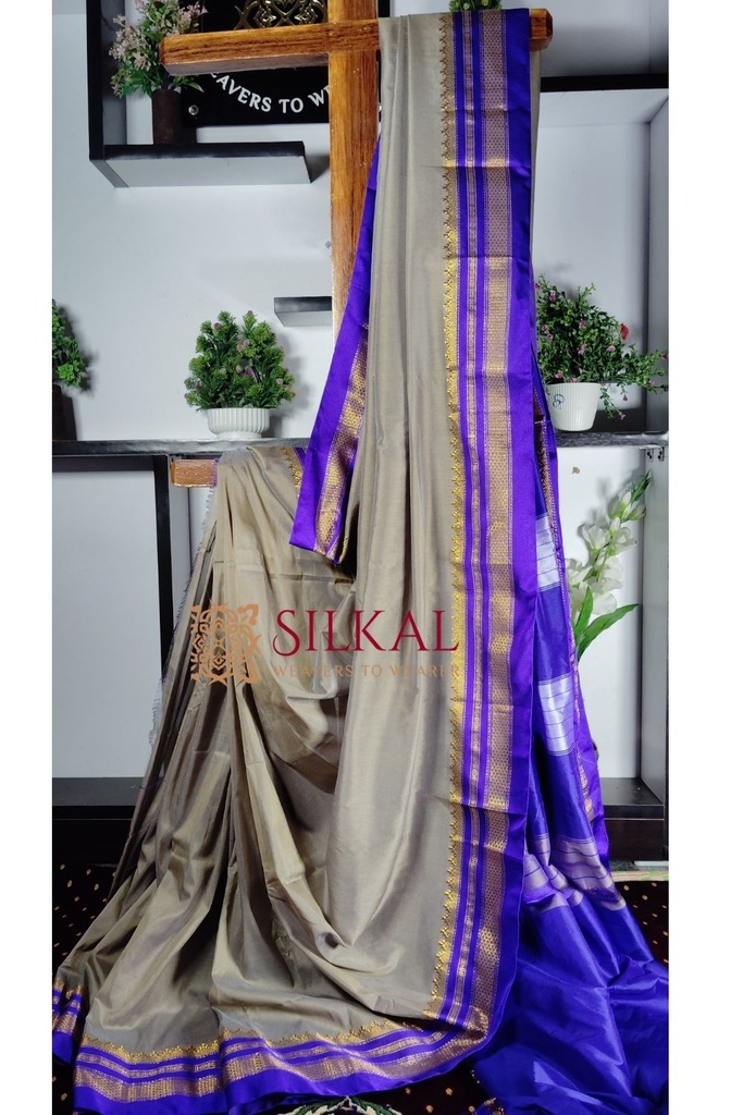 Ilkal Cotton Silk Saree