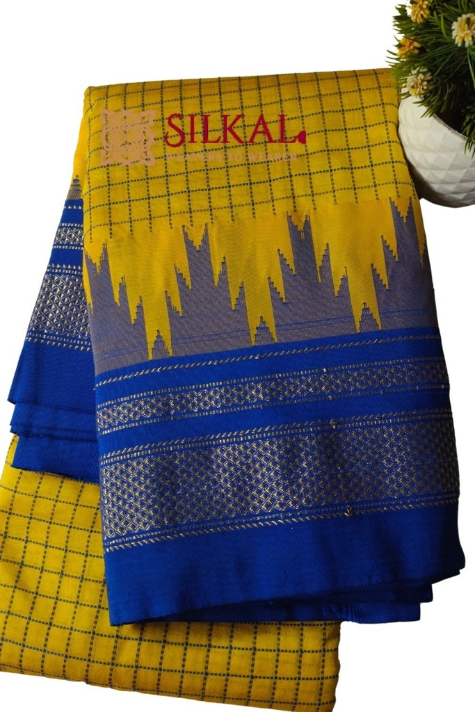 Ilkal Chadarunga Silk Saree