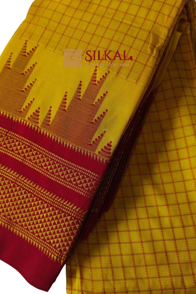 Ilkal Silk Chadarunga Saree
