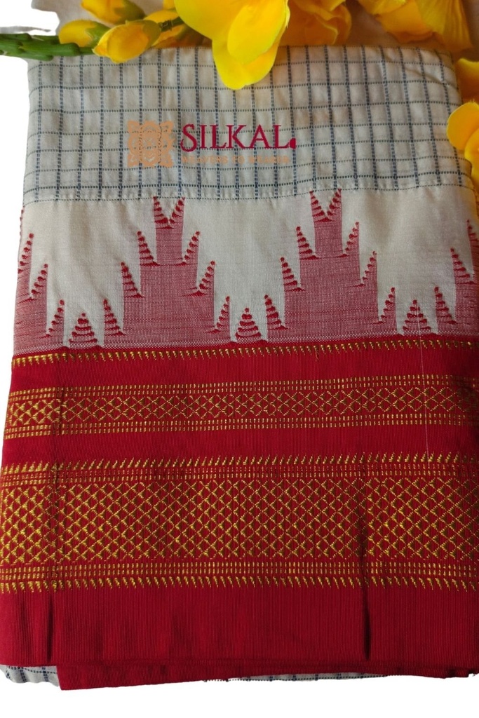 Ilkal Chadarunga Silk Saree