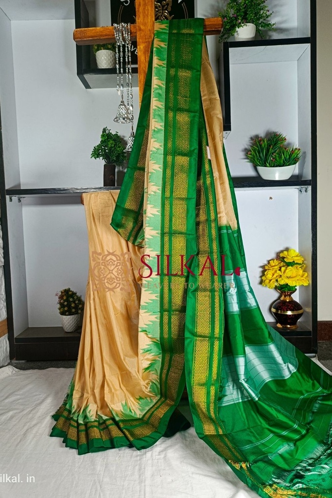 Ilkal Temple Saree