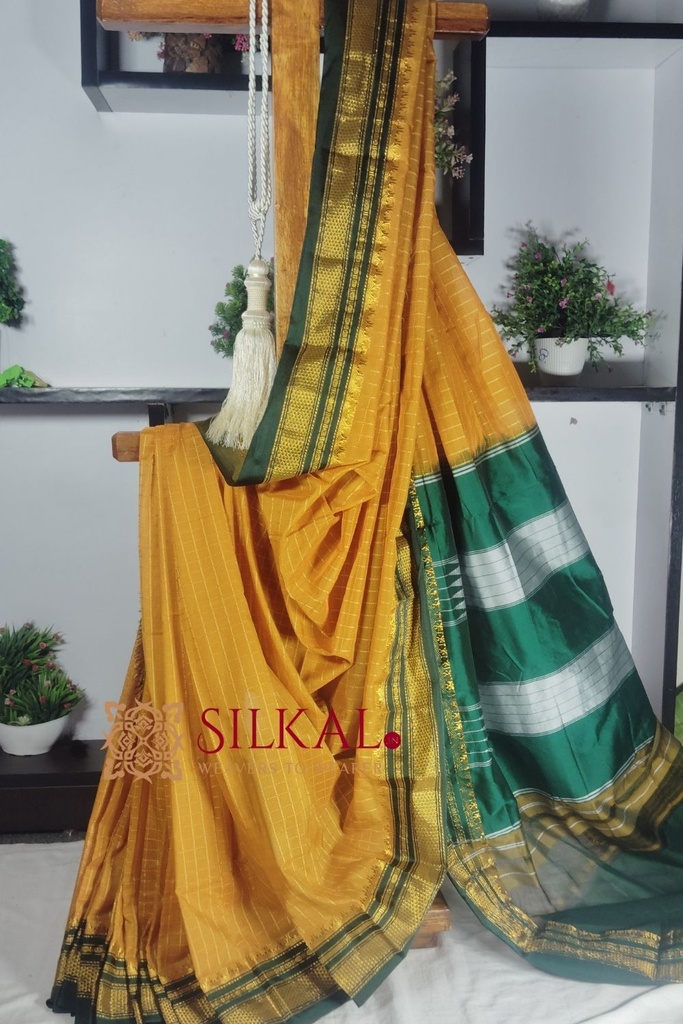 Ilkal Chandrunga Cotton Silk Saree