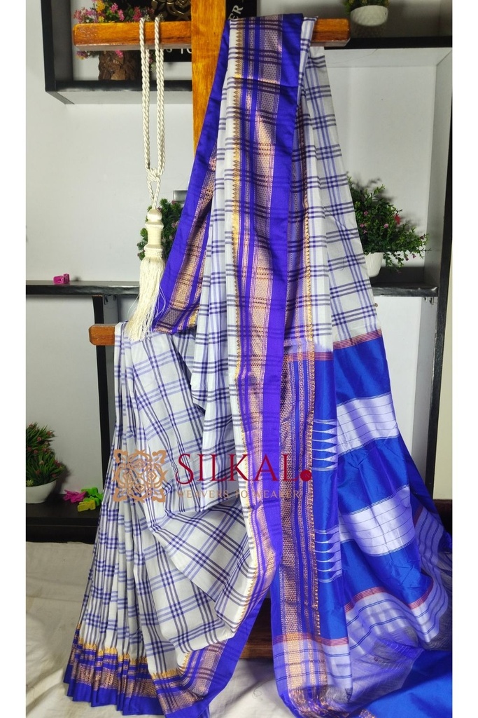 Ilkal Big Cheeks Cotton Silk Saree