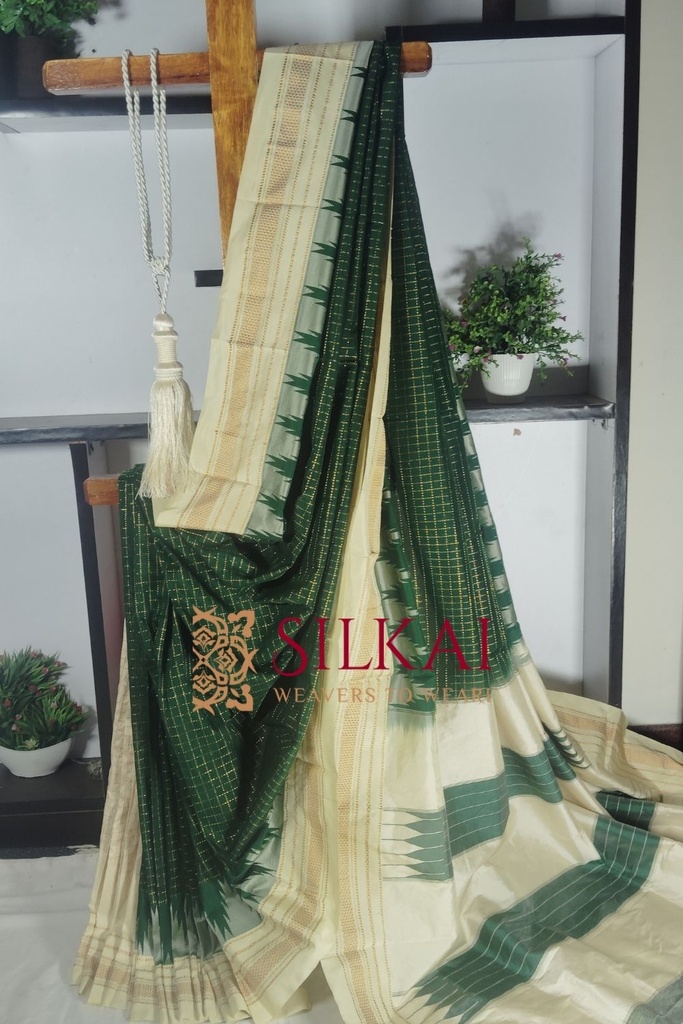 Ilkal Chadarunga Cotton Silk Saree