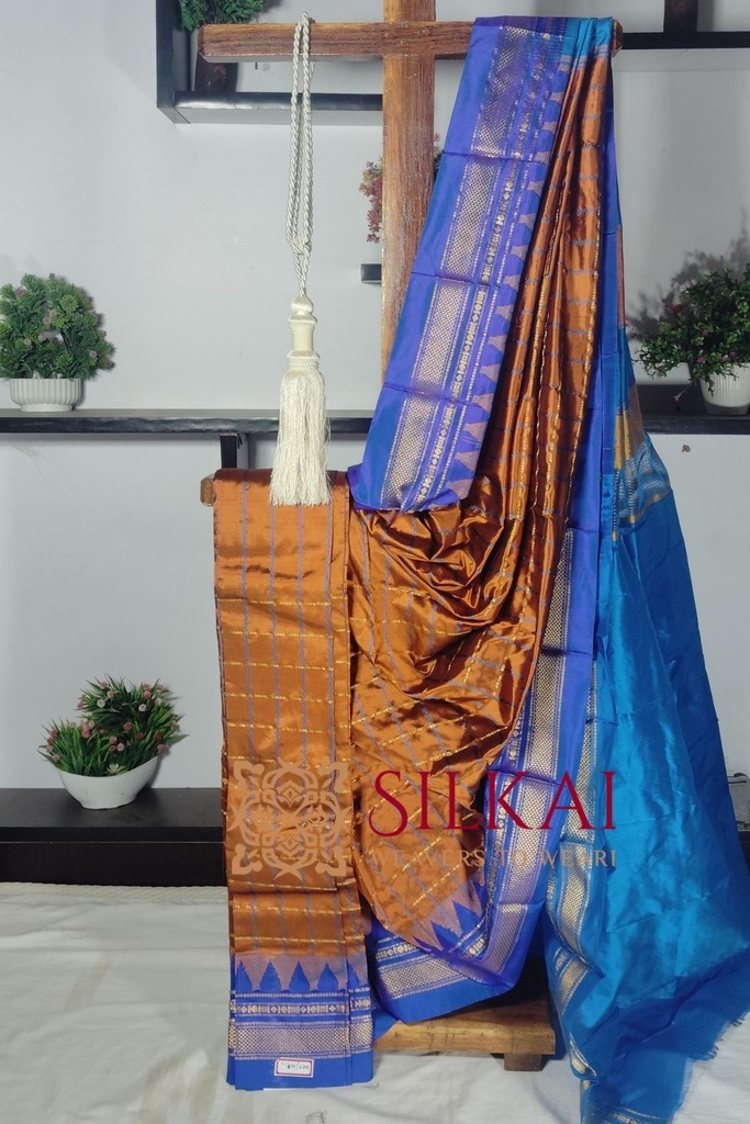 Ilkal Pure Silk Handloom Saree