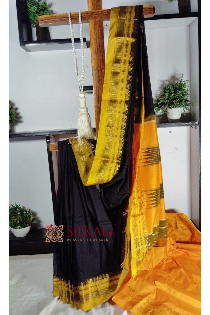 Ilkal Cotton Silk Saree
