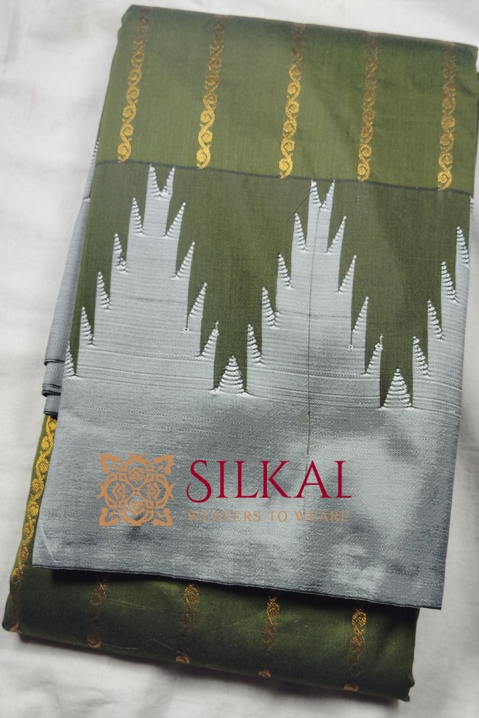 Ilkal Mercerised Butta Cotton Saree