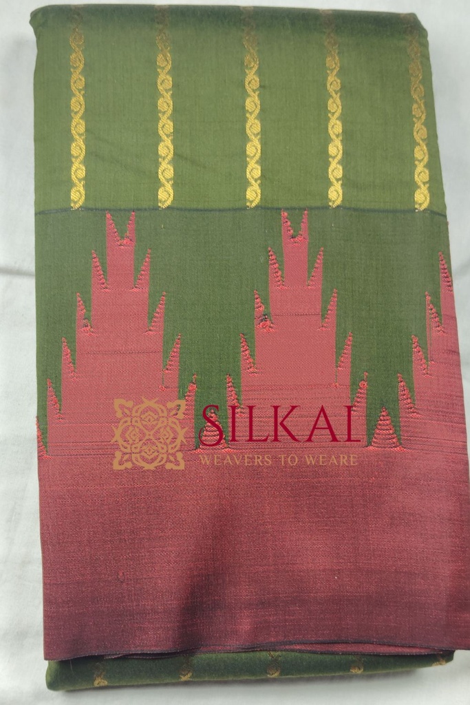 Ilkal Mercerised Butta Cotton Saree