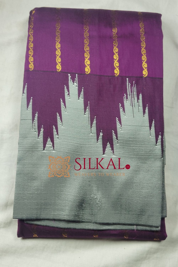 Ilkal Mercerised Butta Cotton Saree