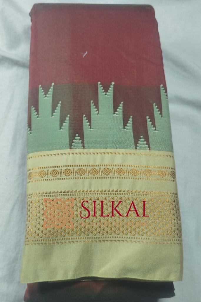 Ilkal Temple Saree