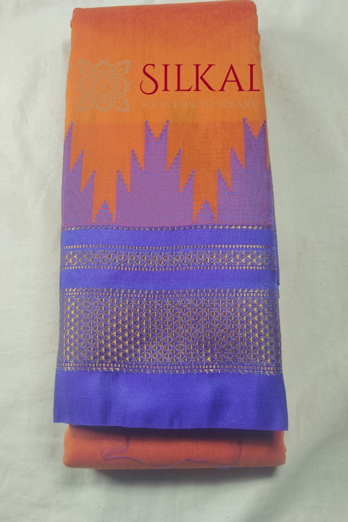 Ilkal Temple Saree
