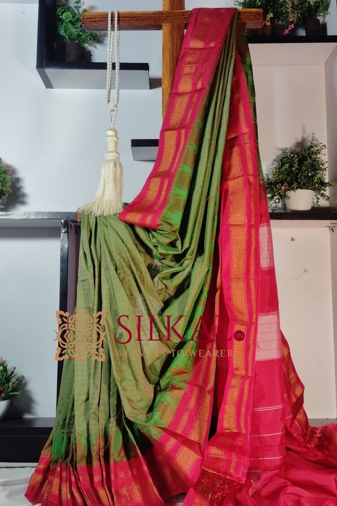 Ilkal Chaduranga saree