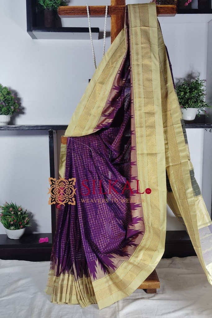 Ilkal Chadarunga Cotton Silk Saree