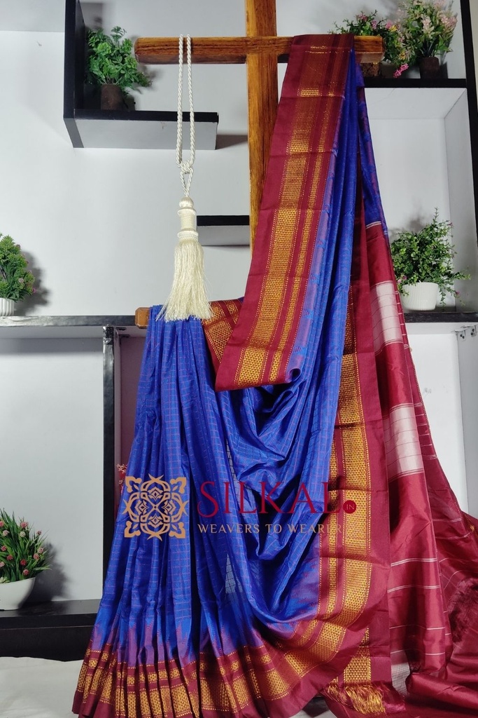 Ilkal Chaduranga  saree