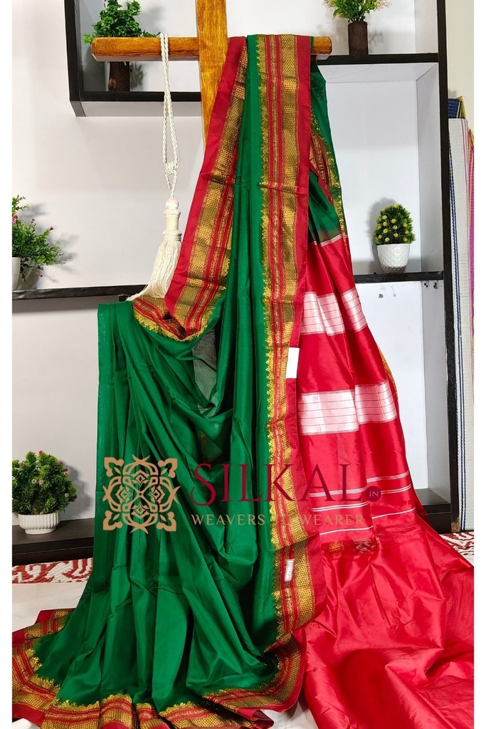 Ilkal Cotton Silk Saree