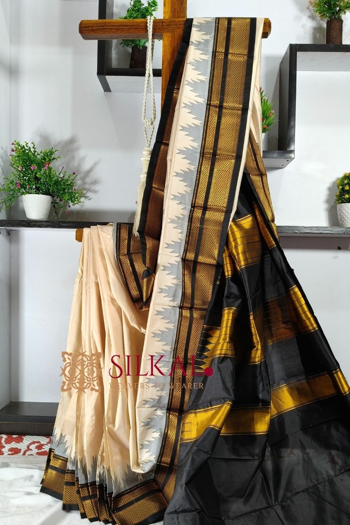ILKAL PURE SILK HANDLOOM SAREE