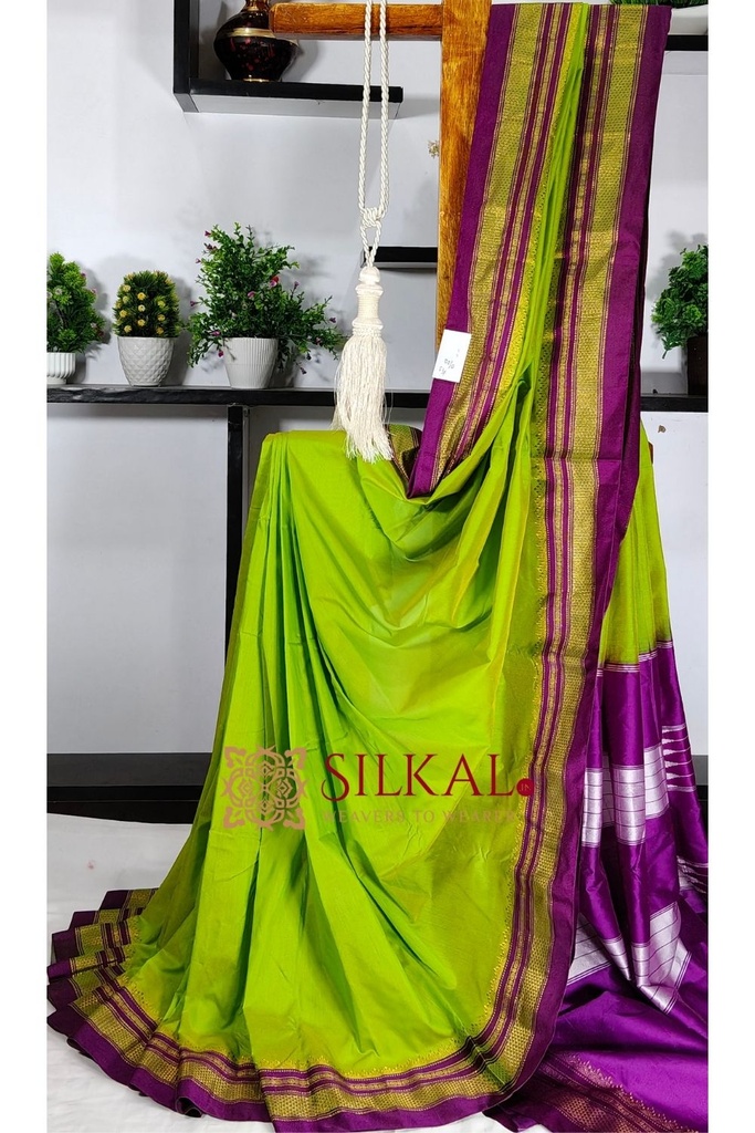 Ilkal Cotton Silk Saree