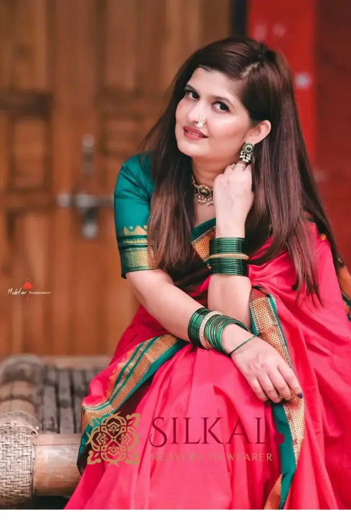 SKL1005 Ilkal Cotton Silk Saree 