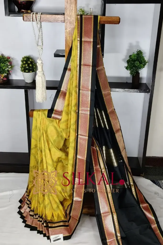 SKL03527 Ilkal Ikkat Soft Silk Saree 