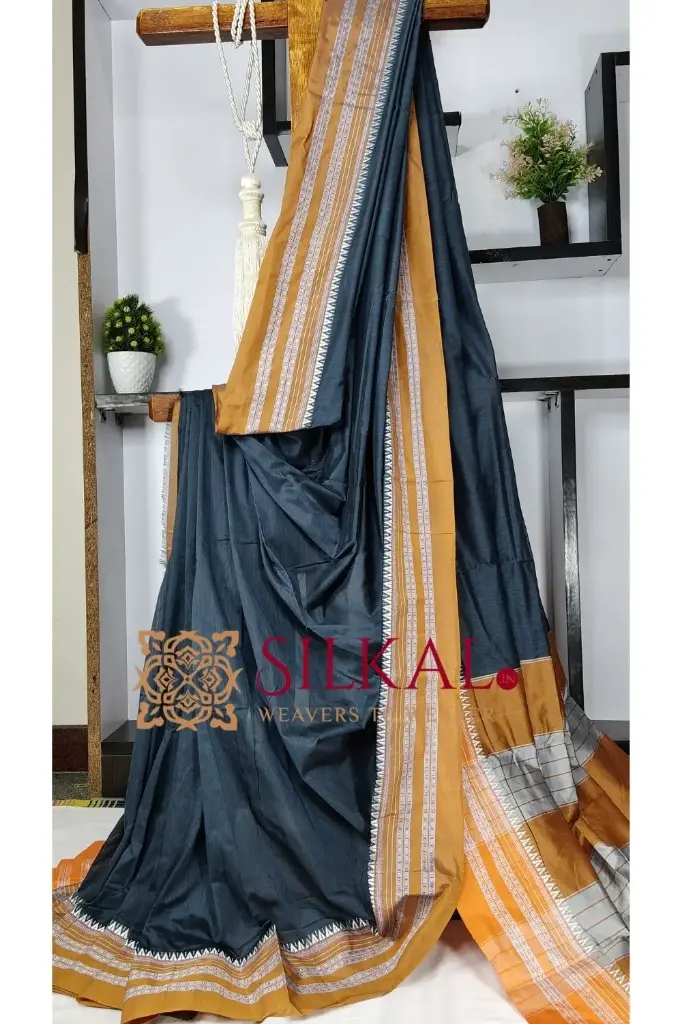 SKL03461 ILKAL COTTON GAADI DADI SAREE  