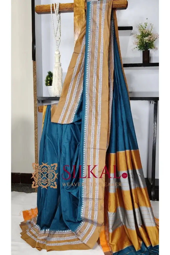 SKL03481 ILKAL COTTON GAADI DADI SAREE 