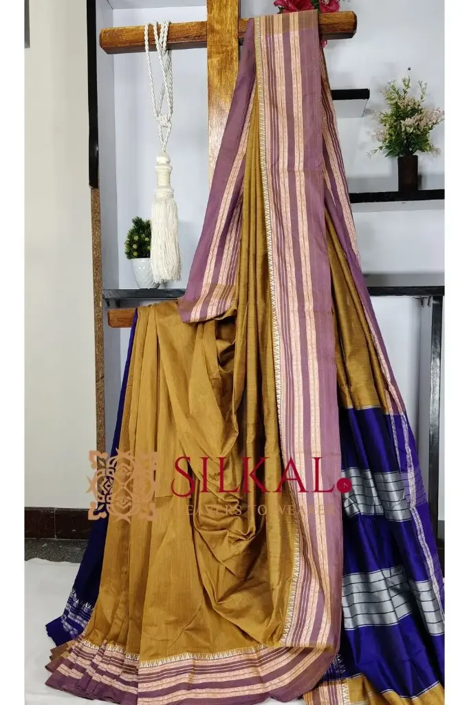 SKL03471 ILKAL COTTON GAADI DADI SAREE 
