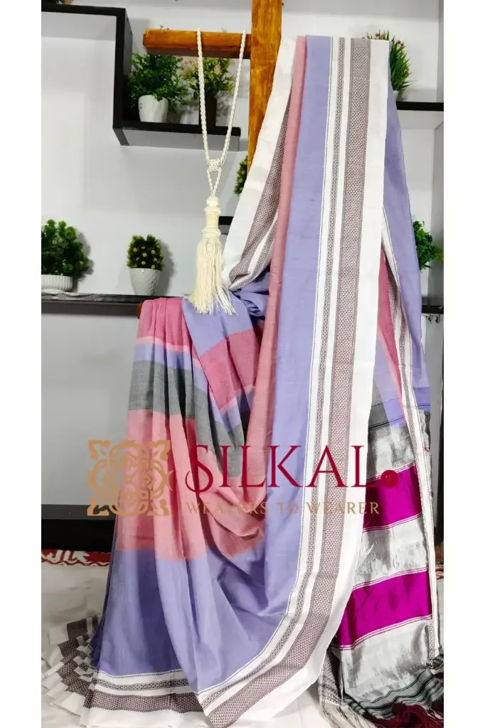 SKL3224 Ilkal Handloom Cotton Silk Saree 