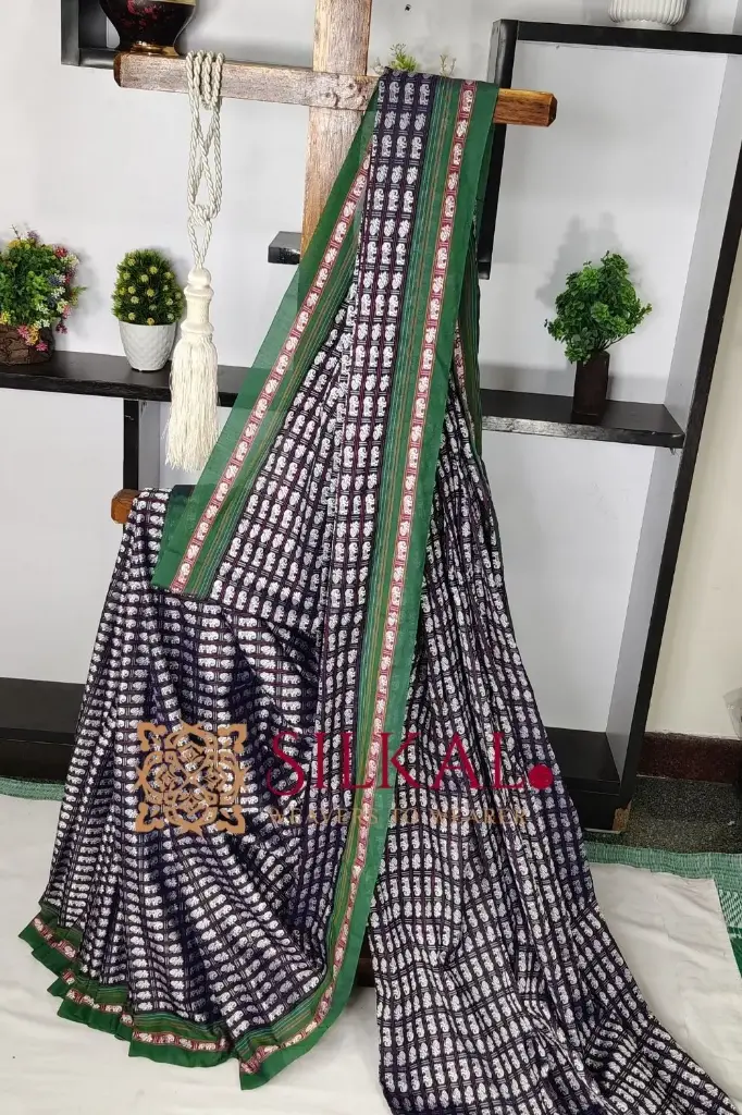 SKL03545 Ilkal Khun Viscose Cotton Saree 