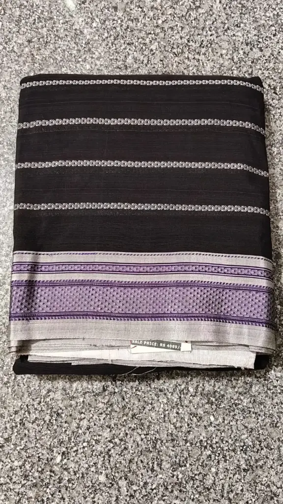 SKL3244 Ilkal Cotton Silk Chikki Paras Handloom Saree